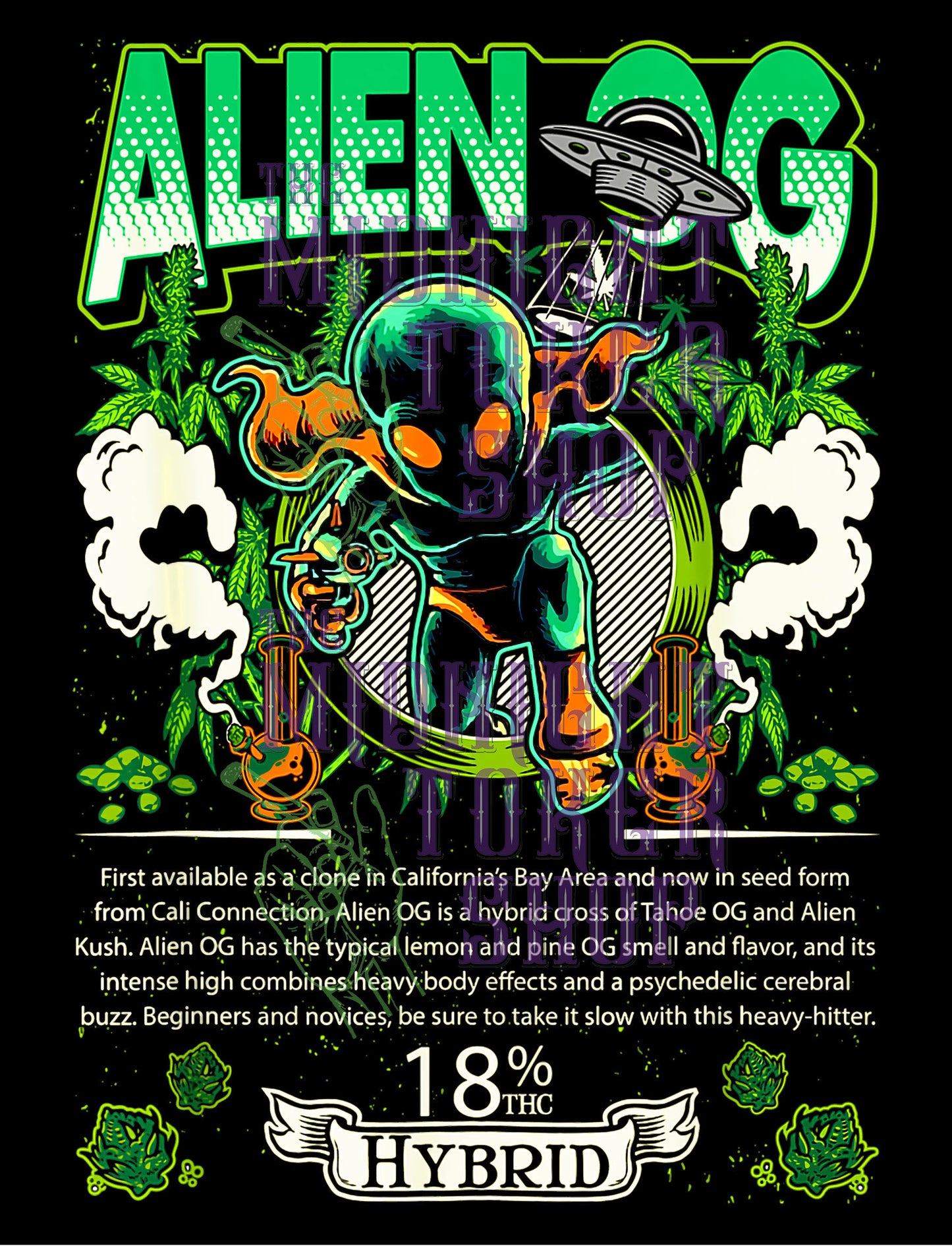 Strain Collection Alien OG Shirt