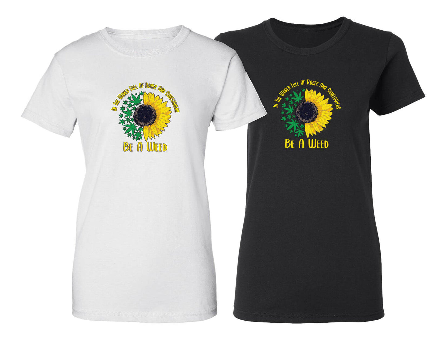 In a World of Sunflowers and Roses Womens Shirt