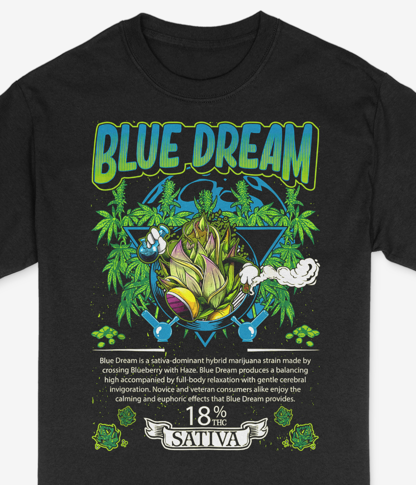 Strain Collection Blue Dream Shirt