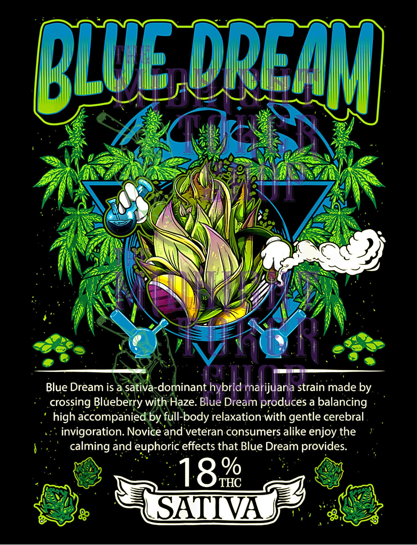 Strain Collection Blue Dream Shirt