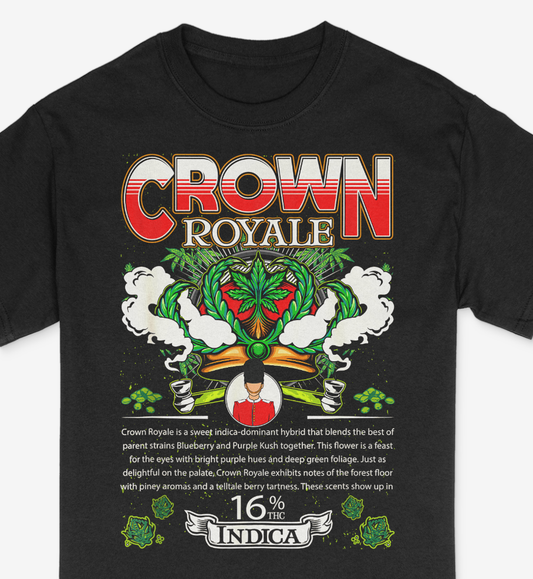 Strain Collection Crown Royale Strain Shirt