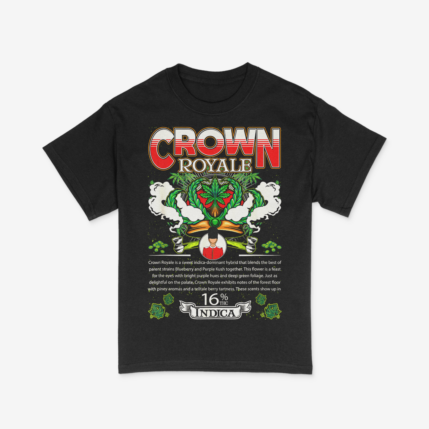 Strain Collection Crown Royale Strain Shirt