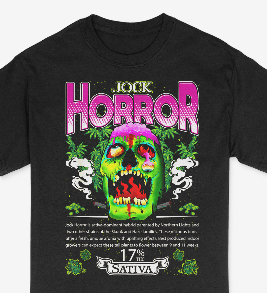 Strain Collection Jock Horror Strain Shirt