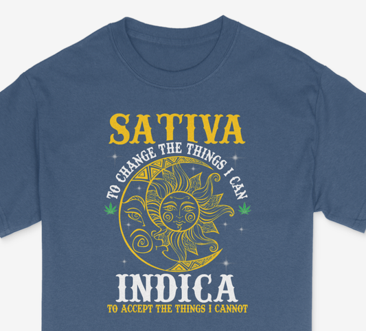 Sativa To Change Indica To Accept Shirt