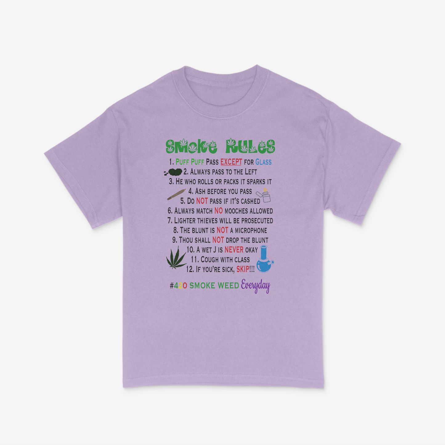 Smoke Rules Cannabis Shirt