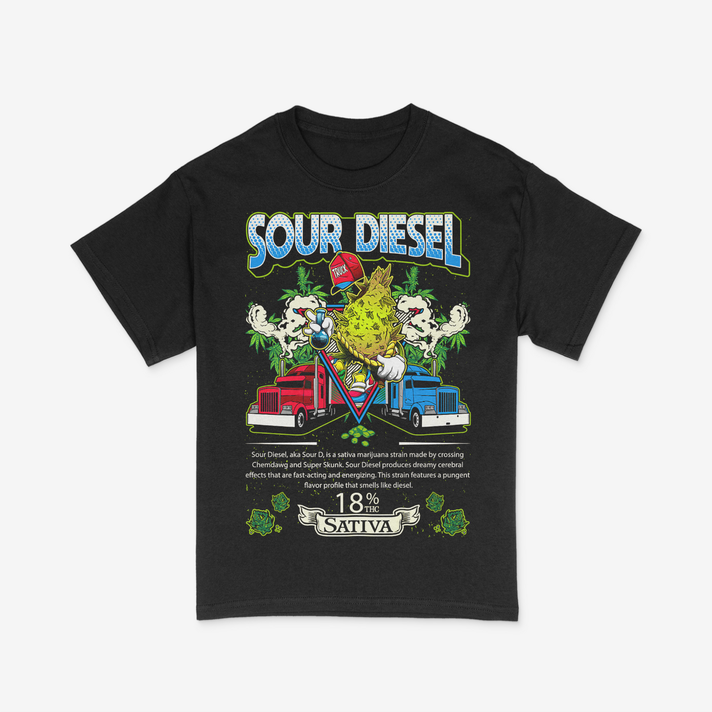 Strain Collection Sour Diesel Strain Shirt