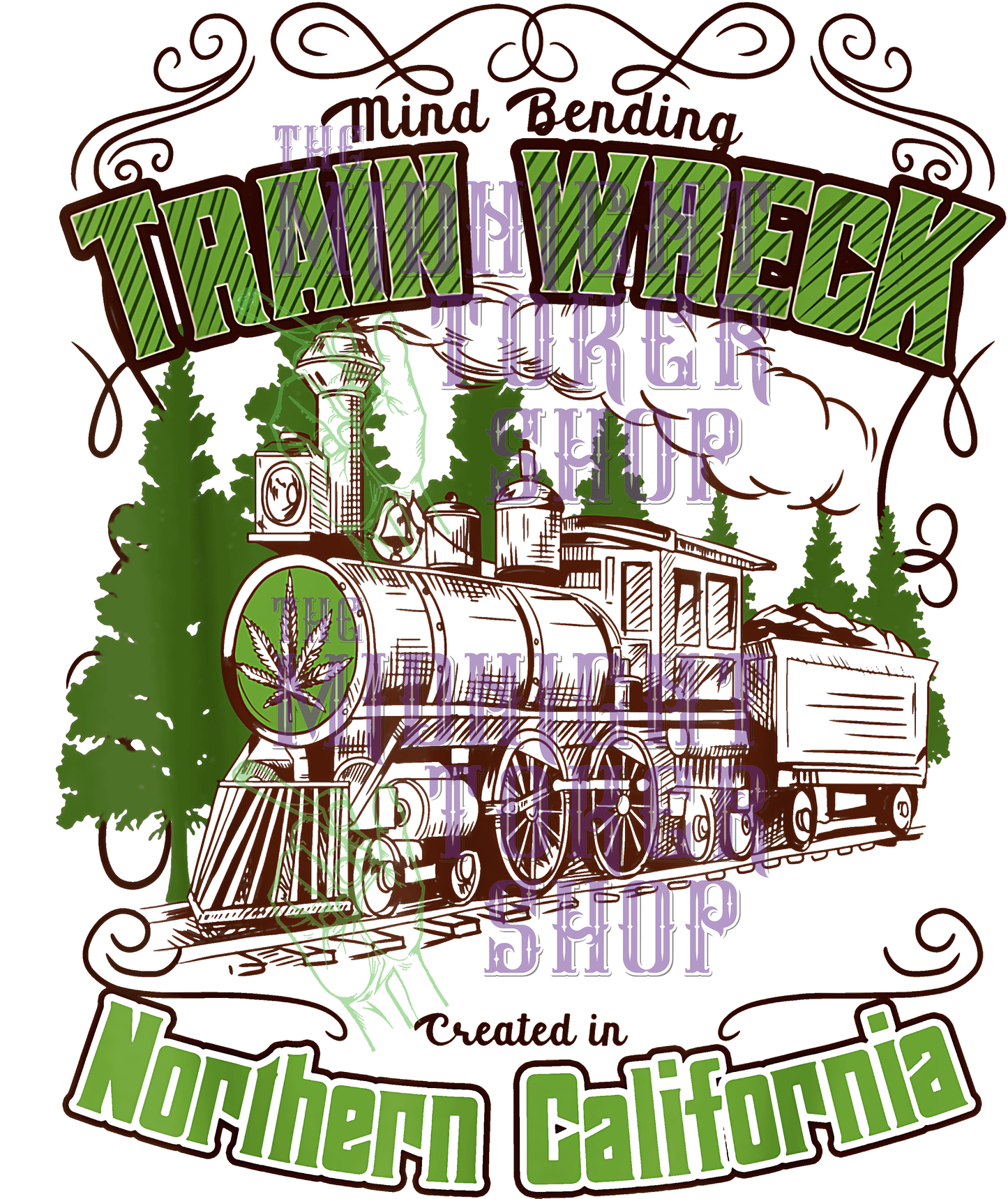 Train Wreck Strain Shirt